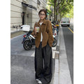 Premium Small Stand-collar Loose Casual Jacket Top