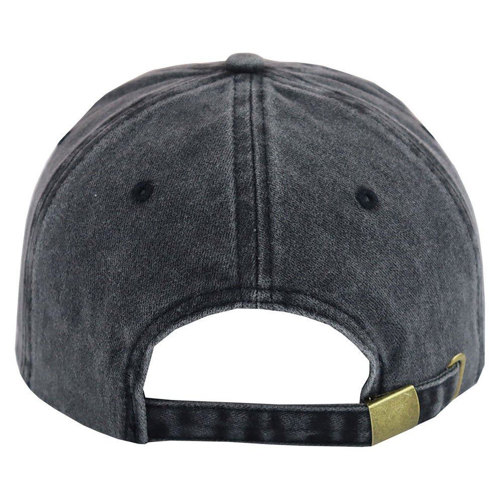 2pcs Tiger Head Embroidered Baseball Cap - Vintage Washed Cotton Hat, Adjustable Unstructured Low Profile, Wildlife Animal Cap For Men Women